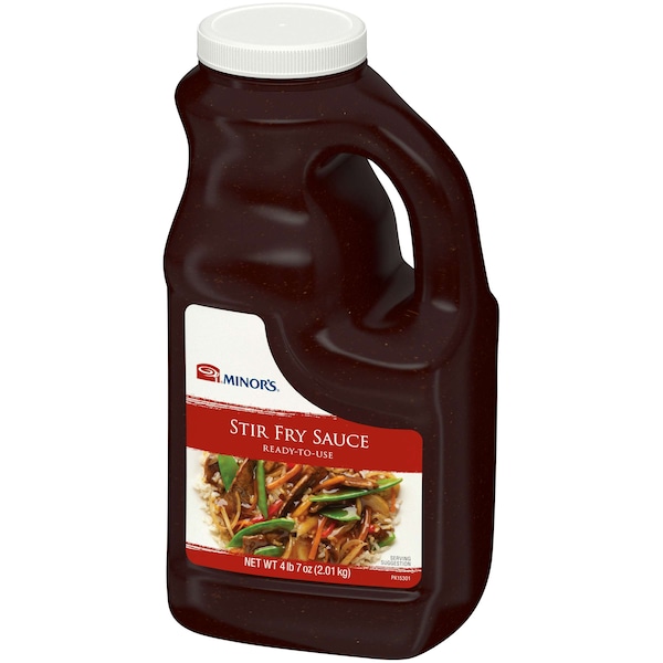 Minors Minor's Stir Fry Sauce .5 gal. Bottle, PK4 - 00050000316113