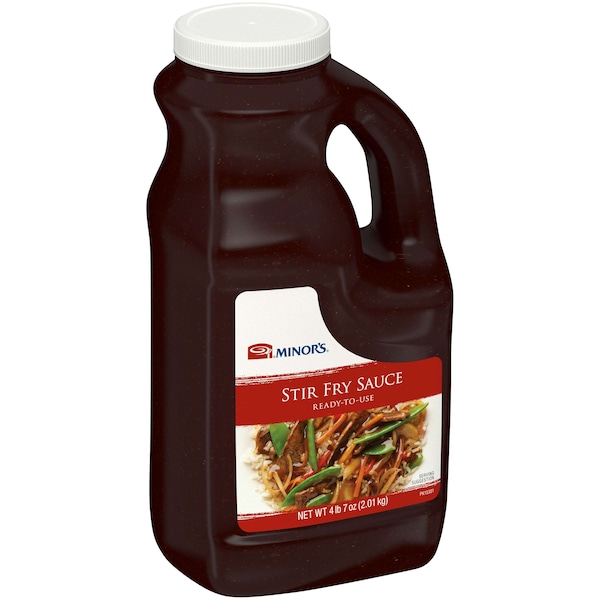 Minors Minor's Stir Fry Sauce .5 gal. Bottle, PK4 - 00050000316113