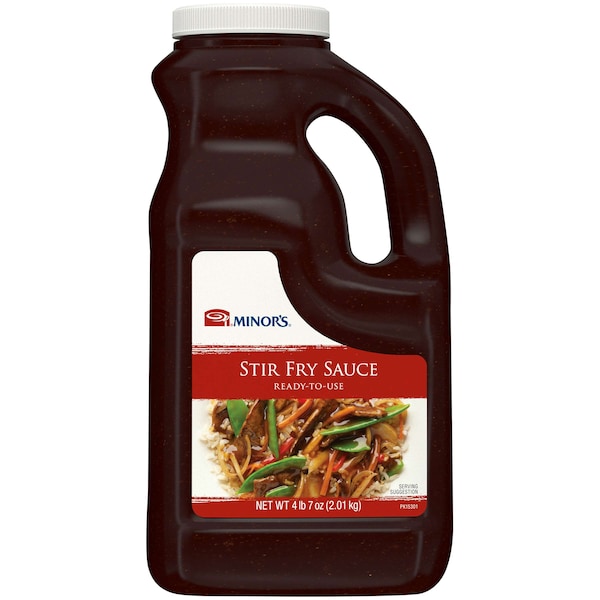 Minors Minor's Stir Fry Sauce .5 gal. Bottle, PK4 - 00050000316113