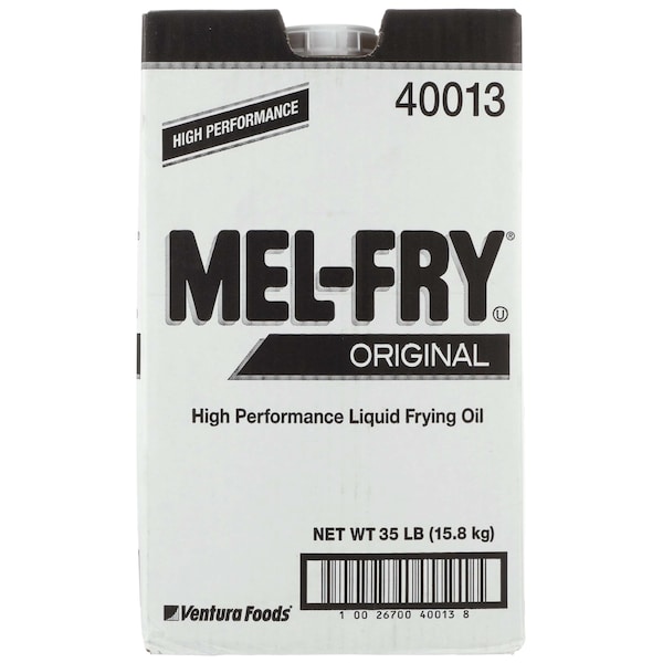 Mel-Fry Mel-Fry Original High Performance Liquid Frying Oil 35lbs - 40013MFY
