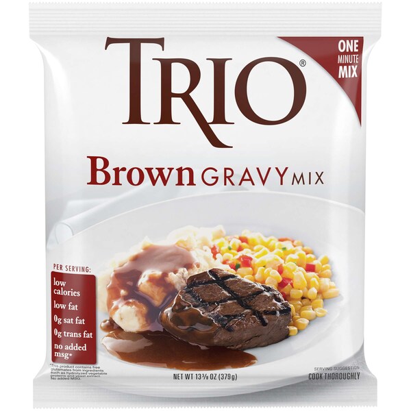 Trio Trio Brown Gravy 13.37 oz., PK8 - 10050000382733