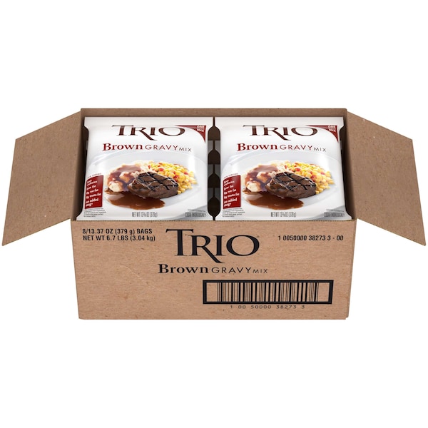 Trio Trio Brown Gravy 13.37 oz., PK8 - 10050000382733