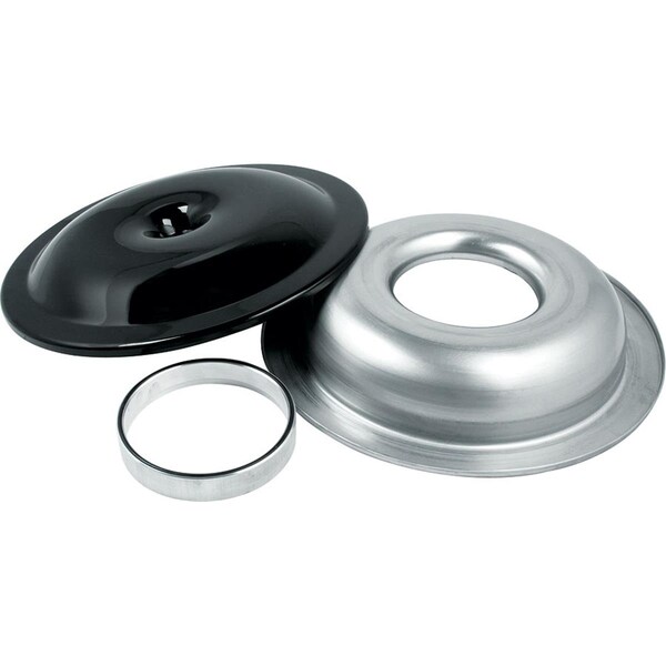 Allstar Performance 14 in. Air Cleaner Kit with 1 in. Spacer - Black - ALL26099