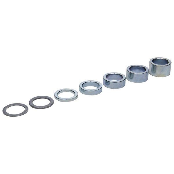 Allstar Performance 0.030-0.50 in. Thick Bump Steer Spacer - Zinc Oxide - ALL18601