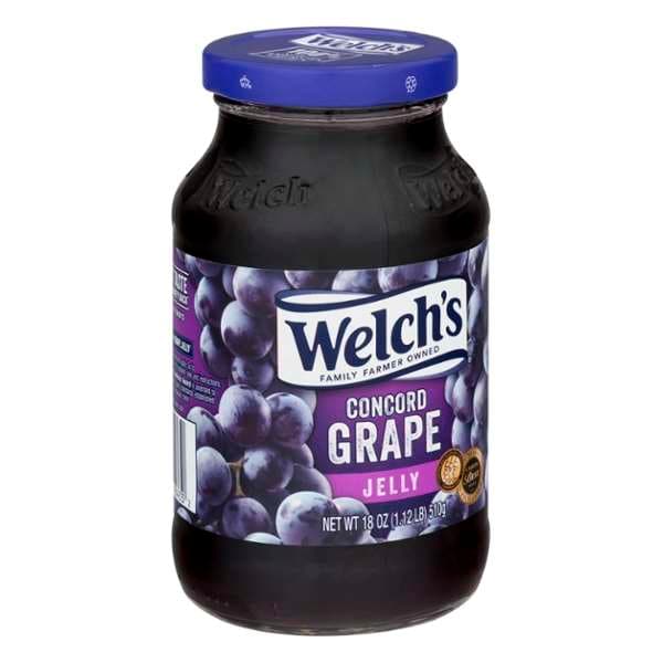 Welchs Welch's Concord Grape Jelly 18 oz. Jar, PK12 - WPD50500