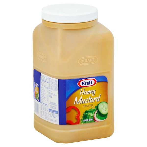 Kraft Kraft Honey Mustard Dressing 1 gal. Jug, PK4 - 10021000705242