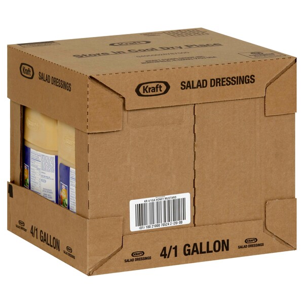 Kraft Kraft Honey Mustard Dressing 1 gal. Jug, PK4 - 10021000705242