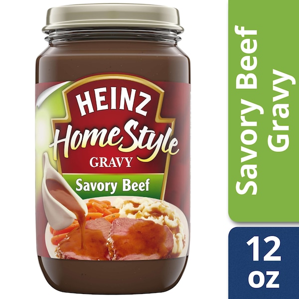 Heinz Heinz Homestyle Beef Gravy 12 oz. Jar, PK12 - 10013000798003