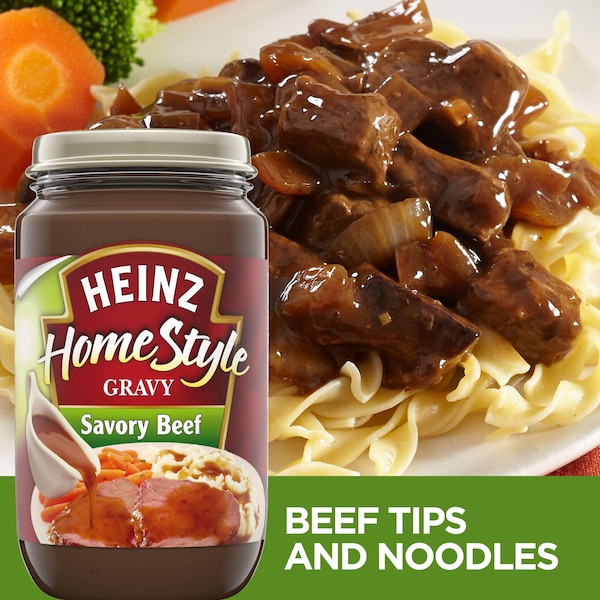 Heinz Heinz Homestyle Beef Gravy 12 oz. Jar, PK12 - 10013000798003