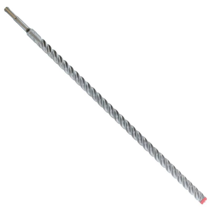 Varilla de refuerzo DIABLO 5/8 pulg. x 16 pulg. x 18 pulg. Broca de martillo con cabeza completa de carburo SDS-Plus Demon de 4 cortadores (1 pieza) - DMAPL4240