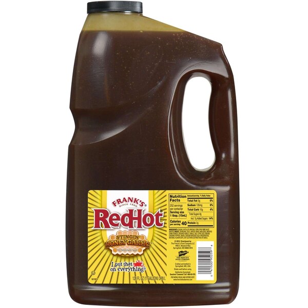 Franks Redhot Frank's Redhot Stingin' Honey Garlic 1 gal. Jug, PK2 - 95259