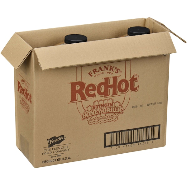 Franks Redhot Frank's Redhot Stingin' Honey Garlic 1 gal. Jug, PK2 - 95259