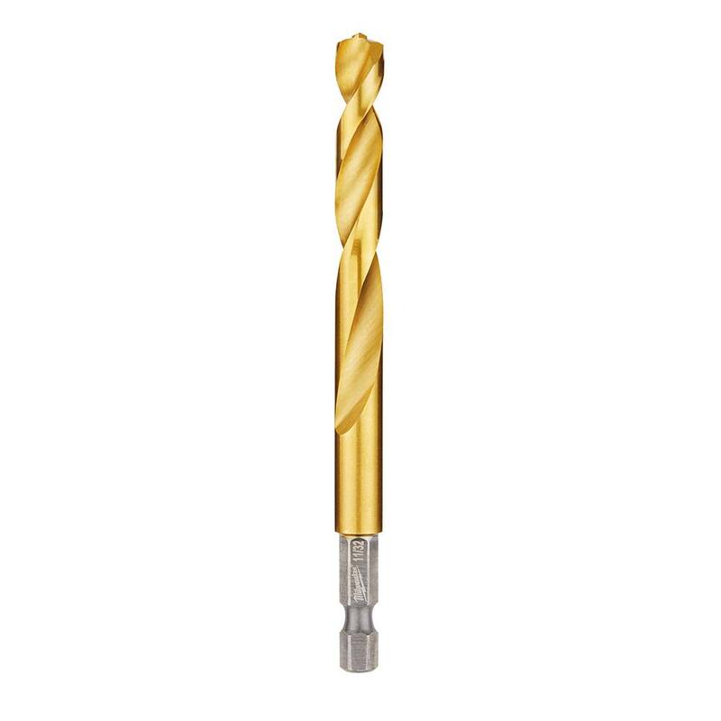 Milwaukee SHOCKWAVE Broca de titanio para taladro de 11/32 pulgadas - 48-89-4619