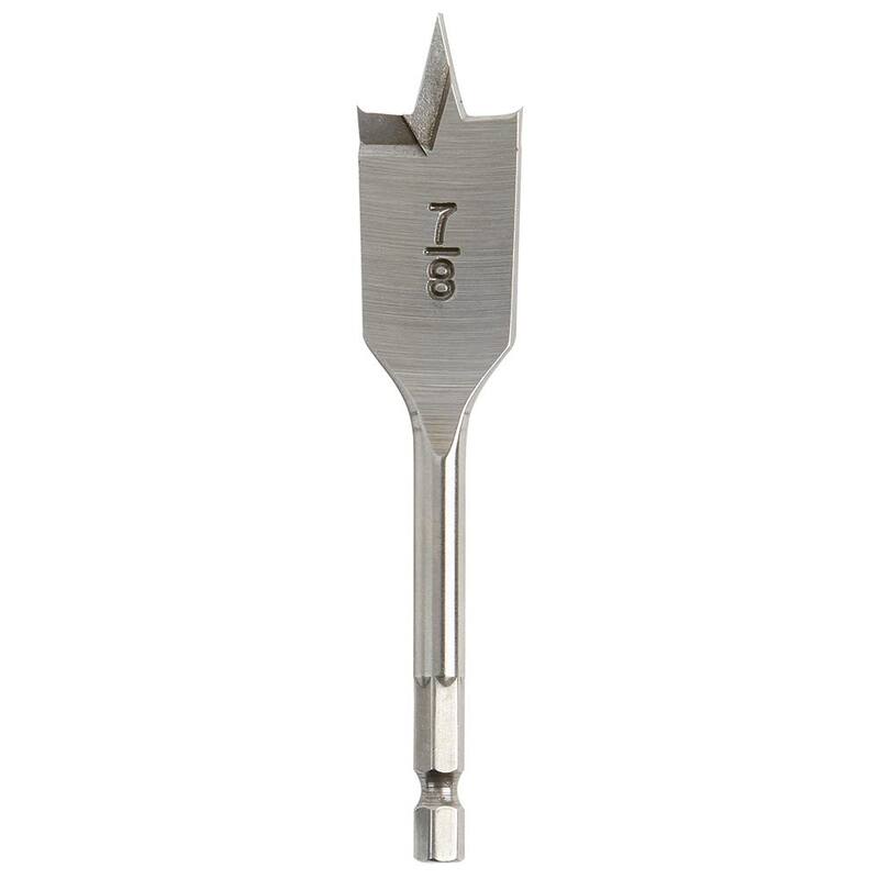 Conjunto de brocas de pala de alta velocidad para madera de Milwaukee con brocas de avellanado SPEED FEED para madera (17 piezas) - 48-27-1520-48-13-0400