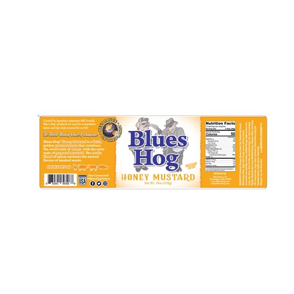 Blues Hog Blues Hog Honey Mustard BBQ Sauce 18 oz - CP90790.06