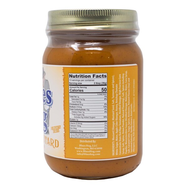 Blues Hog Blues Hog Honey Mustard BBQ Sauce 18 oz - CP90790.06