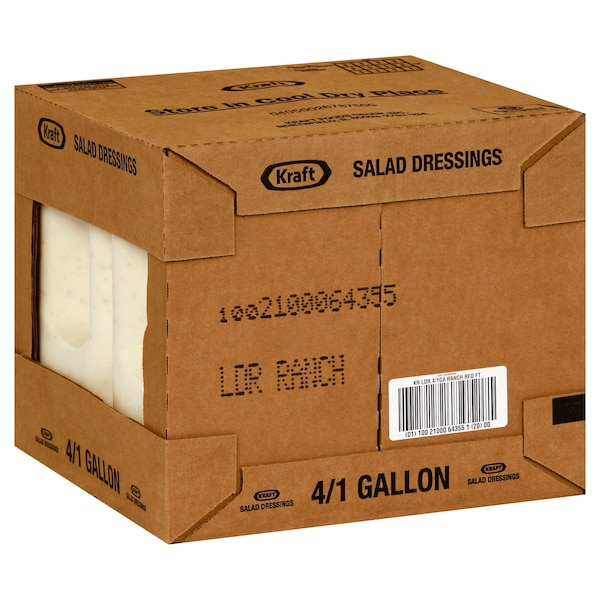 Kraft Kraft Light Done Right Ranch Dressing 1 gal. Container, PK4 - 10021000643551