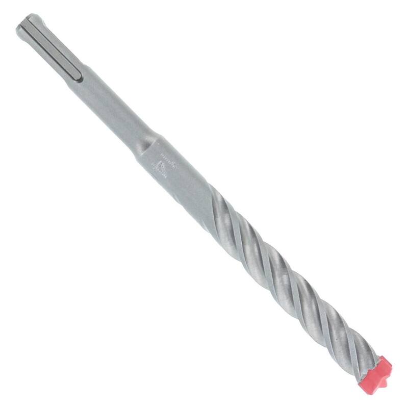 Barrena para martillo DIABLO de 1/2 pulgadas x 4 pulgadas x 6 pulgadas, con cabeza de carburo completo de 4 cortadores SDS-Plus Demon - DMAPL4180