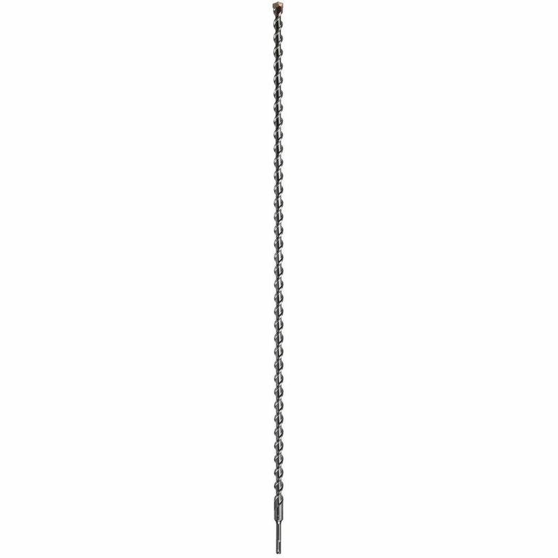 Broca para martillo rotativo de carburo de 3/4 pulgadas x 37 pulgadas x 39 pulgadas SDS-Plus Bulldog de Bosch - HC2129
