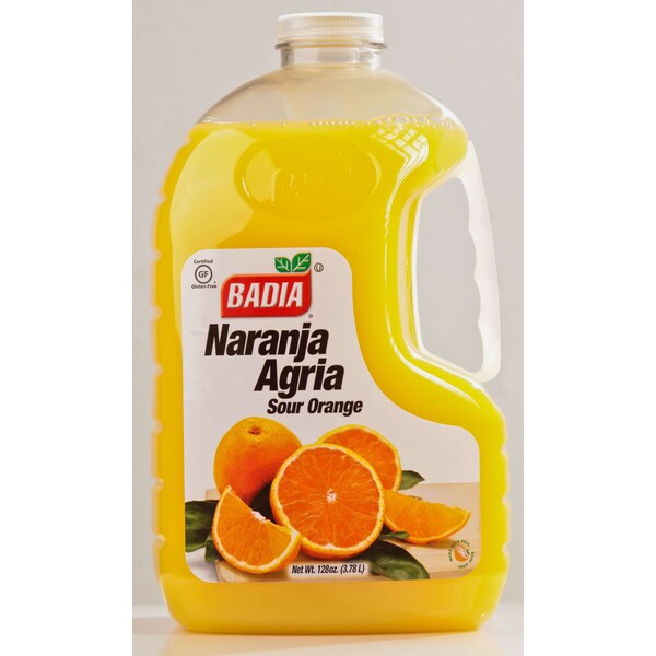 Badia Badia Orange Bitter Naranja Agria 128 fl. oz. Bottle, PK4 - 00739