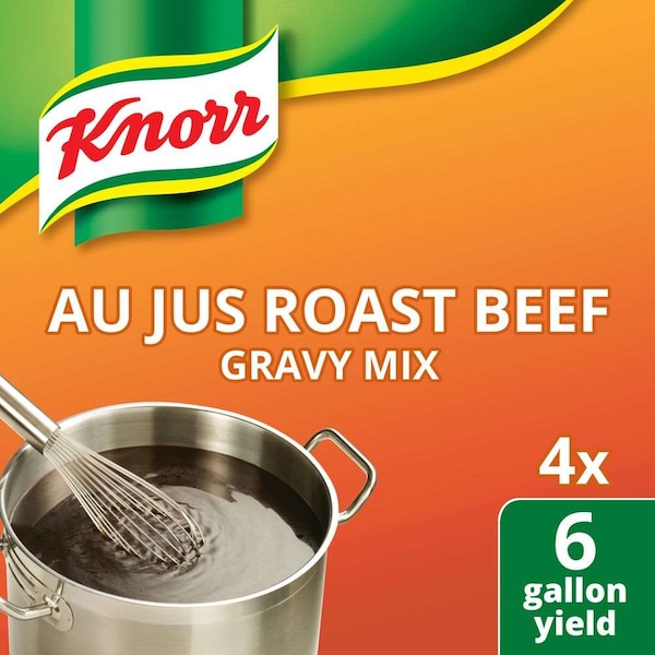 Knorr Knorr Au Jus Beef Sauce/Gravy Mix 1.99lbs Tub, PK4 - 84136726