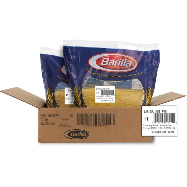 Barilla Barilla Linguine Fini Barilla Bulk Pasta 160 oz. Pack, PK2 - 1000354011