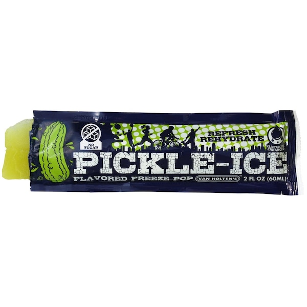 Van Holtens Van Holten's Pickle-Ice Pickle Flavored Freeze Pop 2 oz. Tube, PK48 - 75068