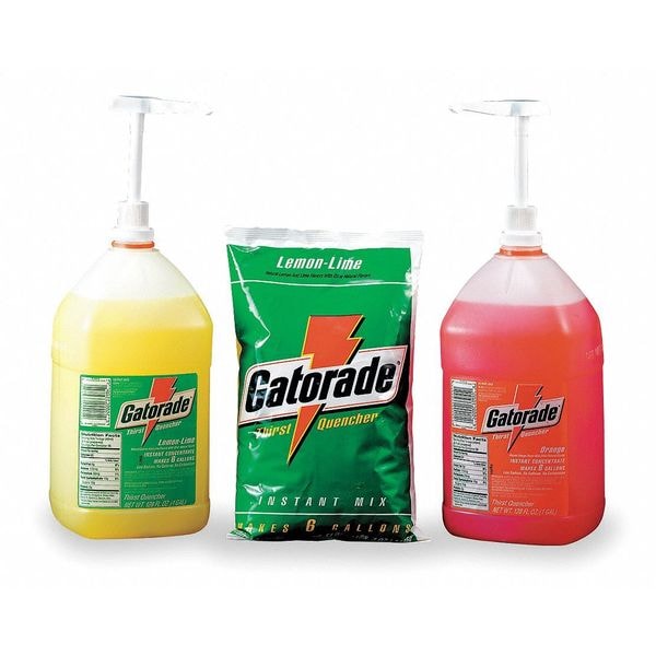 Gatorade G Series, Thirst Quencher Sports Drink Mix, Powder, Lemon-Lime, 6 Gal Yield Per 51 oz Pk, 1 Pack - 03967