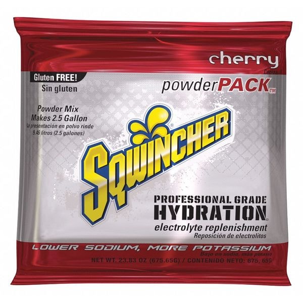 Sqwincher Sports Drink Mix Powder 23.83 oz., Cherry - 159016047