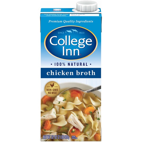College Inn Chicken Broth College Inn 32 oz. Aseptic Cartons, PK12 - 2001515