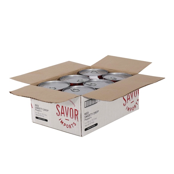 Savor Imports Sweety Drop Peruvian Peppers 28 oz., PK6 - 597160