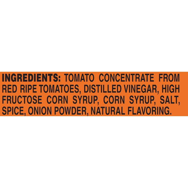 Heinz Heinz Easy Squeeze Clear Upside Down Ketchup 20 oz., PK12 - 10013000006405