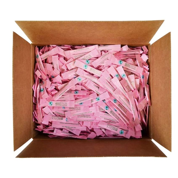 Ecostick Ecostick Saccharin Sugar Substitute Pink Sticks .5g Packet, PK2000 - 83653