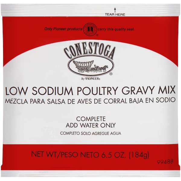 Conestoga Conestoga Low Sodium Poultry Gravy, PK12 - 99488