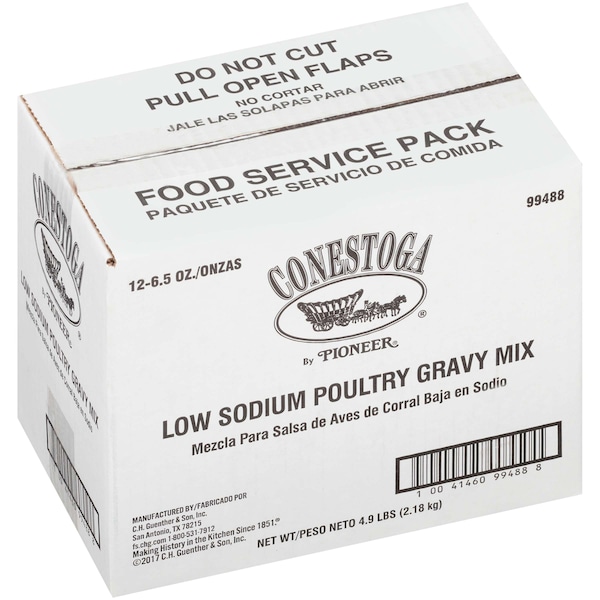 Conestoga Conestoga Low Sodium Poultry Gravy, PK12 - 99488