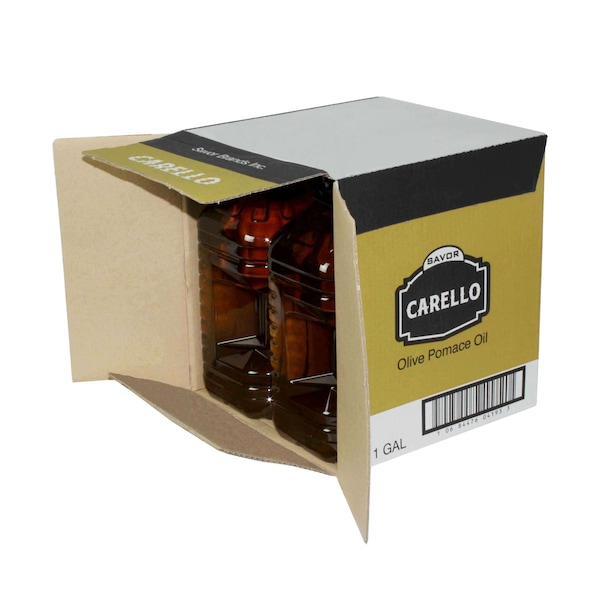 Savor Imports-Carello Savor Imports Pomace Olive Oil In PET Plastic 1 gal. Jug, PK4 - 597474