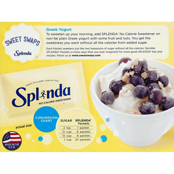 Splenda Splenda Packets 1.75 oz., PK12 - SP14000050