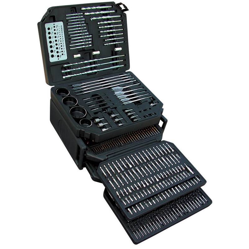 Set maestro de brocas de 326 piezas de K Tool International - KTI10330
