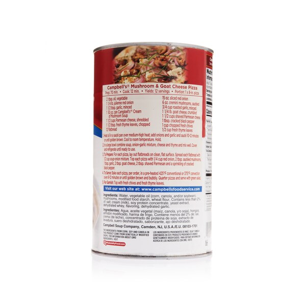 Campbells Campbell's Cream Of Mushroom Soup 50 oz. Cans, PK12 - 000001266
