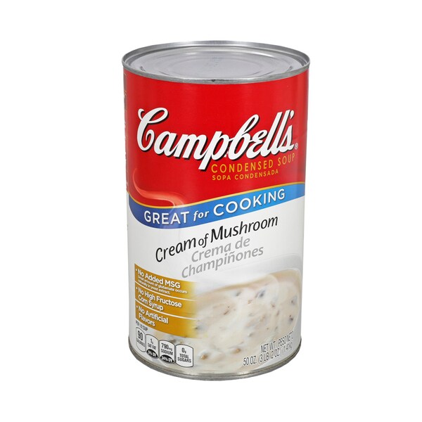Campbells Campbell's Cream Of Mushroom Soup 50 oz. Cans, PK12 - 000001266