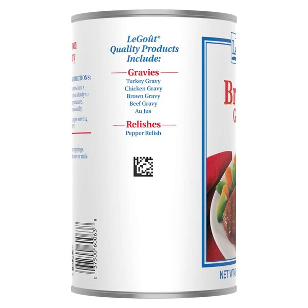Legout Legout Brown Gravy 48 oz., PK12 - 3750060063
