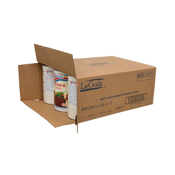 Legout Legout Brown Gravy 48 oz., PK12 - 3750060063