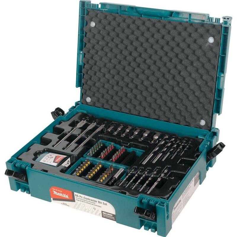 Juego de Brocas de Acero para Contratistas Makita (66 piezas) - B-51661