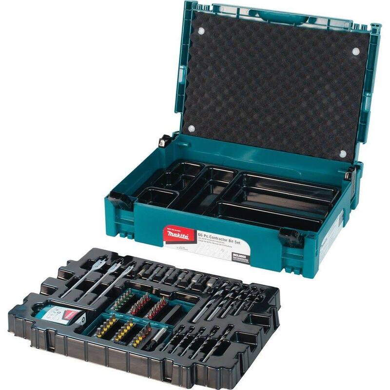 Juego de Brocas de Acero para Contratistas Makita (66 piezas) - B-51661