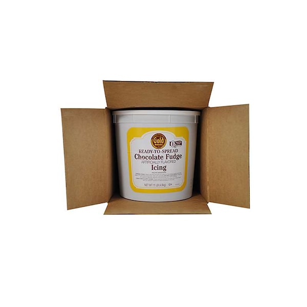 Gold Medal Gold Medal Ready-To-Spread Chocolate Fudge Icing 11lbs Tub, PK2 - 16000-11215
