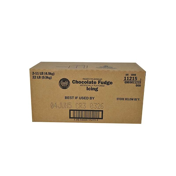 Gold Medal Gold Medal Ready-To-Spread Chocolate Fudge Icing 11lbs Tub, PK2 - 16000-11215