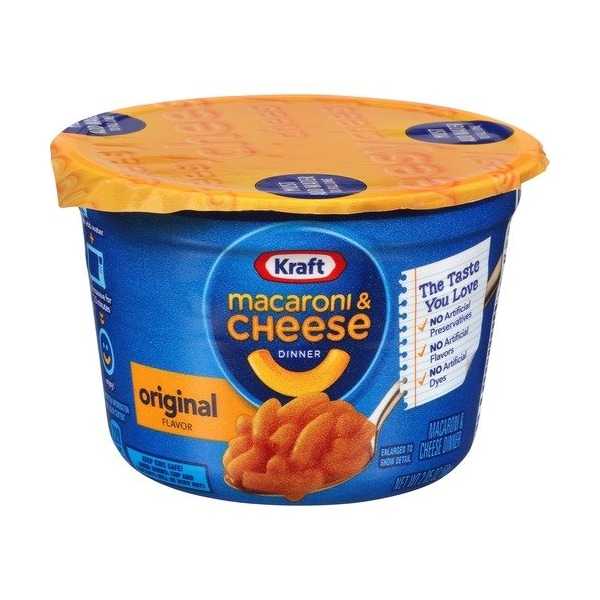 Kraft Foods EasyMac Cups, Microwaveable, Original, 2.05 oz, 10PK - KRF10870