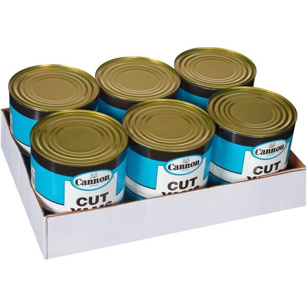 Cannon Cannon Extra Standard Cut Low Sodium Yams 108 oz., PK6 - 204OL603060070
