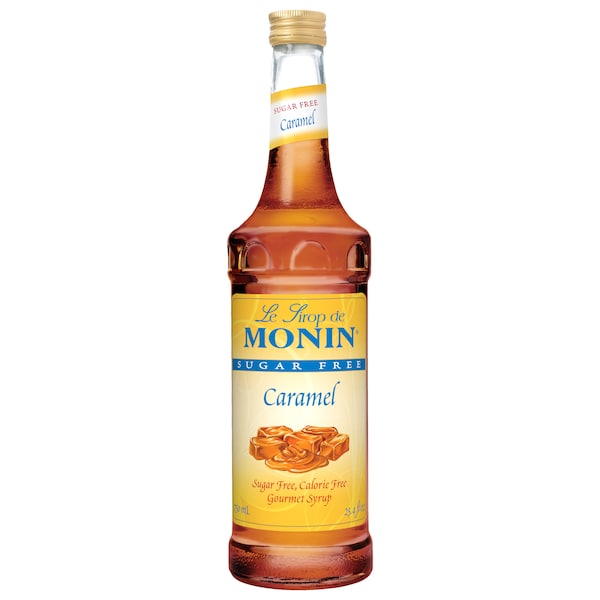 Monin Monin Sugar Free Caramel 750mL, PK12 - M-AS009A