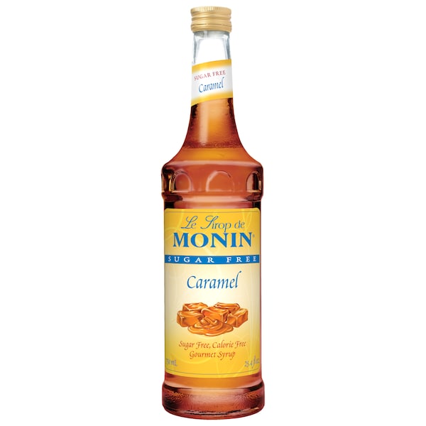 Monin Monin Sugar Free Caramel 750mL, PK12 - M-AS009A